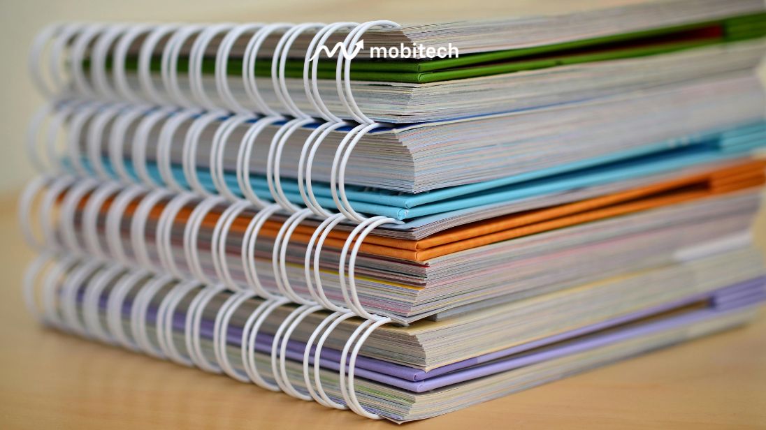 tumpukan buku dokumen